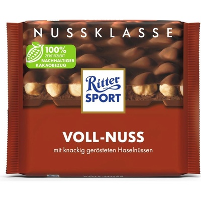 Ritter Sport Whole Hazelnuts s celými ořechy 100 g
