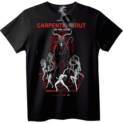 NOONEBRAND Тениска Carpenter Crut На свобода - 2XL, White