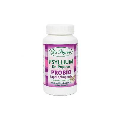 Dr. Popov Psyllium ProBio 120 kapslí