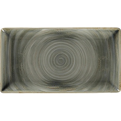 RAK Porcelain Spot talíř obdélný 33,5 cm olivínový SPTEDRG33-6