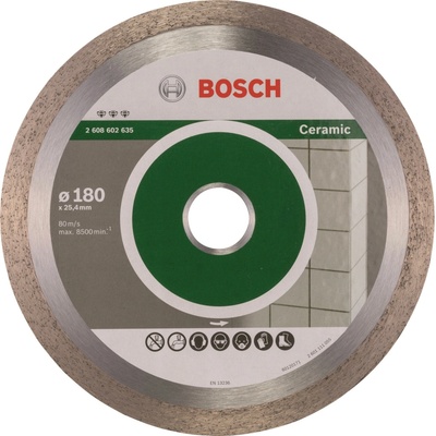 BOSCH Diamantový dělicí kotouč Best for Ceramic 180 x 25,40 x 2,2 x 10 mm 2.608.602.635 2.608.602.635