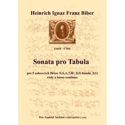 Biber Heinrich Ignaz Franz Sonata pro Tabula Archív Kroměříž – Hledejceny.cz