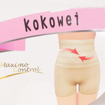 Оформящ боксер-колан в телесен цвят