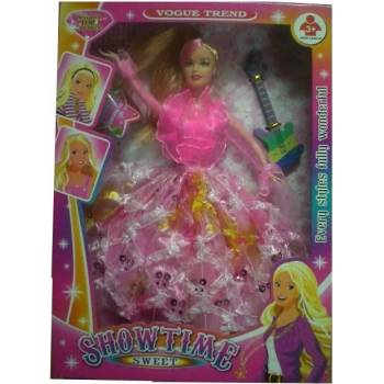 Image 1 of Кукла с аксесоари Showtime в розово