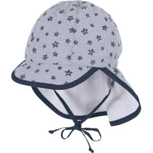 Sterntaler Детска шапка с платка с UV 50+ защита Sterntaler - Със звездички, 47 cm, 9-12 месеца (1611938-566) - ozone
