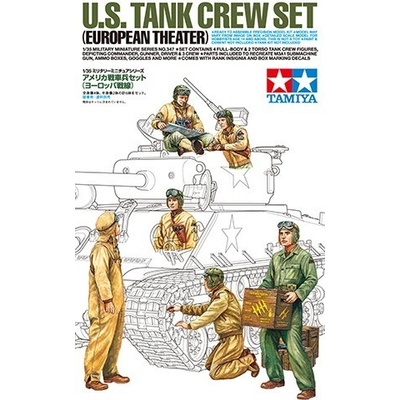 Tamiya U.S. Tank Crew Set European Theater 1:35