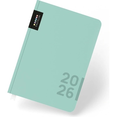 Karton P+P PASTELINi A5 denní 2026 zelený