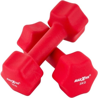 MAXXIVA sada činiek s neoprénovým poťahom 2x 3kg