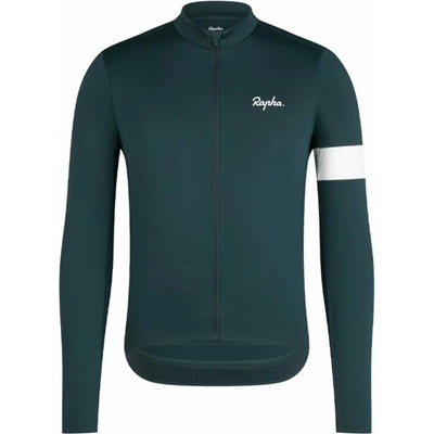 Rapha Core Thermal LS Forest Green/White