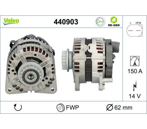 Alternátor VALEO 440903