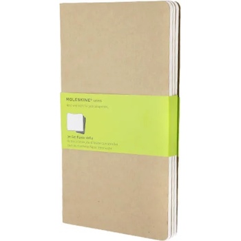 Image 1 of Moleskine QP418 Cahier softcover plain notebook 13x21 cm (7500093001)
