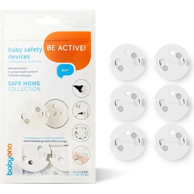 BabyOno Обезопасители за електрически контакти Babyono - 10 броя (962/10)