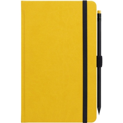 Notes s tužkou žlutý