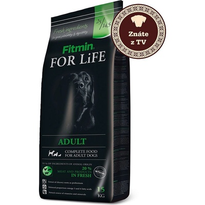 Fitmin For Life Adult drůbeží vepřové a hovězí 12 kg