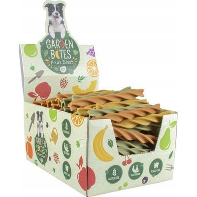 DUVO+ Garden bites - ovocné dentálne tyčinky L 16 cm 15 ks / 270 g