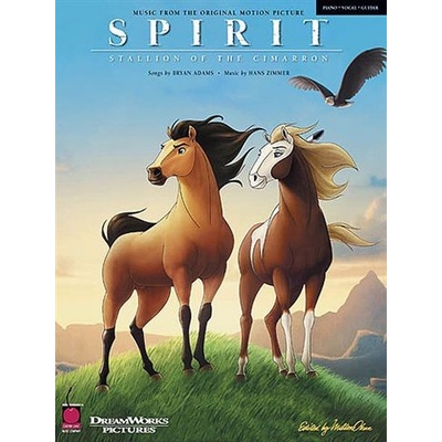 Spirit Stallion Of The Cimarron Divoký hřebec noty klavír zpěv kytara akordy