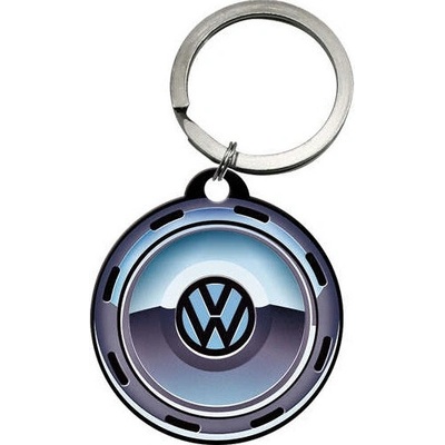 Prívesok na kľúče NOSTALGIC ART VOLKSWAGEN WHEEL silver