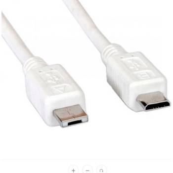 Image 1 of Roline Cable USB2.0 Micro A-Micro B, M/M, 1.8m, 11.99. 8753 (11.99.8753)