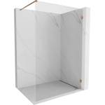 Mexen Lunar душ кабина Walk-in дясна 130 x 200 см, прозрачна 8 мм, розово злато - 830-130-000-60-00-P (830-130-000-60-00-P)