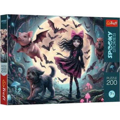 TREFL Spooky Stories Mesačné príbehy 200 dielov
