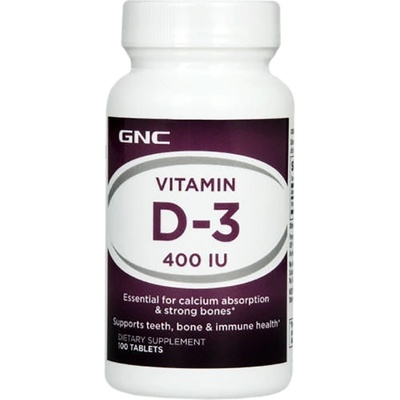 GNC Vitamin D - 400 IU [100 Таблетки]