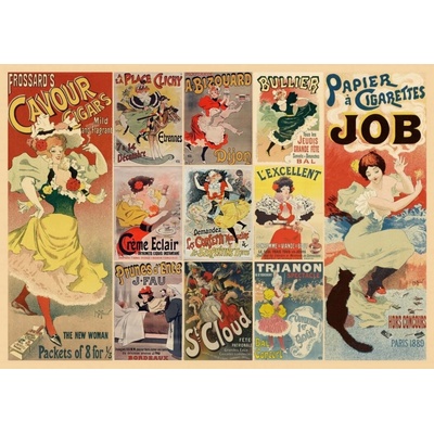 Grafika Georges Meunier Les Affiches 2000 dílků