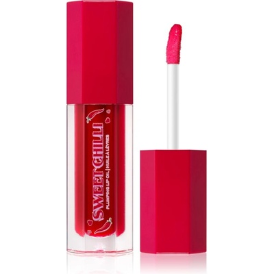Revolution Beauty Sweet Chilli Plumping масло от нар с увеличаващ ефект цвят Red 4ml