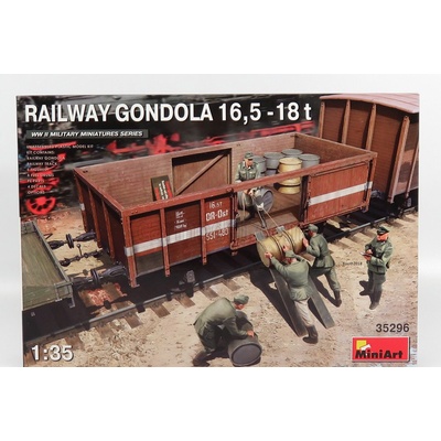 MiniArt Railway Gondola 16 5-18 t 1:35