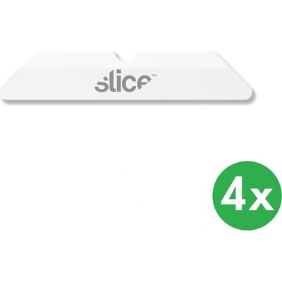 Slice Čepele do krabicových nožov, zaoblené, 4 ks