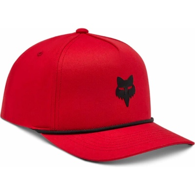 Fox Head Rope Hat Flame Red