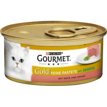 Gourmet Gold jemná kachna & špenát 48 x 85 g