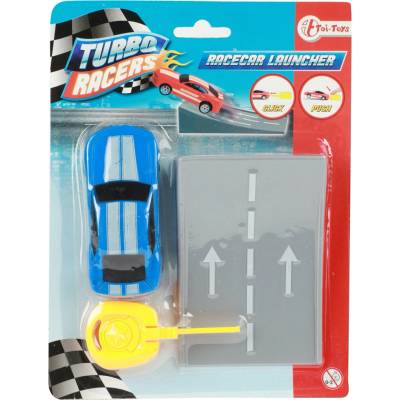 Teddies Auto vystřelovací s rampou 9 cm