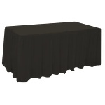 Horecano HORECANO-Драперия за маса 152x76xh74cm - BLACK L4, 56m (HC-16210) (0116210)