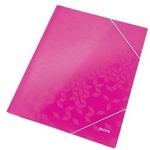 Leitz Briefcase with eraser Leitz WOW, cardboard, pink (39820023)