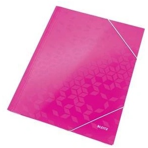 Leitz Briefcase with eraser Leitz WOW, cardboard, pink (39820023)