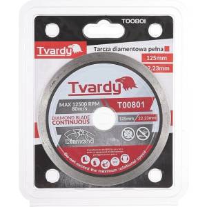 Tvardy Диамантен диск 125x7, 5x22, 23mm 61862 (T00801)