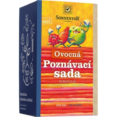 Sonnentor Bio čaj Ovocná poznávací sada 48,4 g