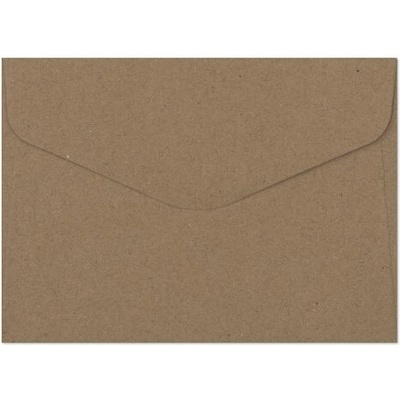 Ostatní Obálka B7 Nature hnědá 120g (88x125mm)