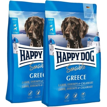 Happy Dog Sensible Гърция 2 x 11 кг