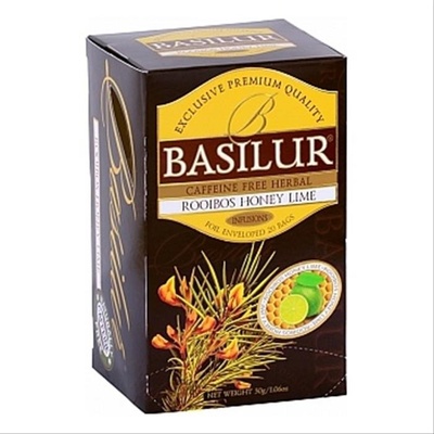 Basilur Rooibos limetka s medem 20 x 1,5 g