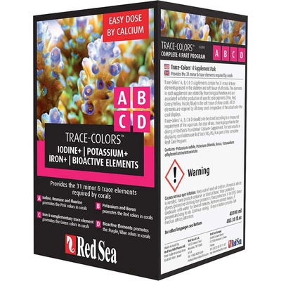 Red Sea Trace-Colors A,B,C,D 100 ml