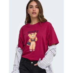 ONLY Тениска onlvivvi s/s lovely top jrs (153467615094855)