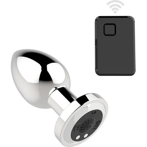 Kiotos Stainless Steel Butplug with Remote