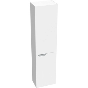 RAVAK Classic II - Шкаф висок, 160x40x26 см, 2 врати, панти отдясно, лъскаво бяло/сиво X000001475 (X000001475)