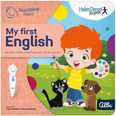 Albi Kouzelné čtení kniha My First English_HD Moje první angličtina – Zboží Dáma