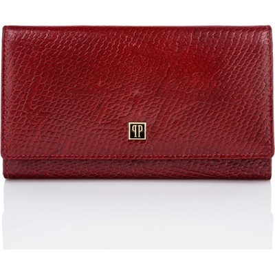 Paolo Peruzzi kožená peňaženka Red T 09