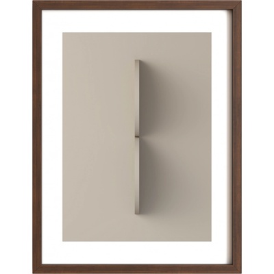 Idealform Poster no. 7 Arched shapes Barva: Smokey taupe, Velikost: 300x400 mm