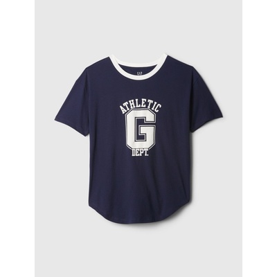 GAP Oversize tričko Gap Athletic Tmavě modrá