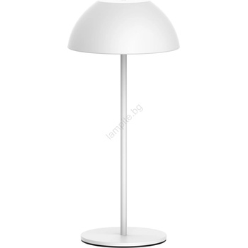 Polux LED настолна лампа TANZANIA LED/1, 8W/5V USB 1800 mAh IP44 бяла (SA2233)