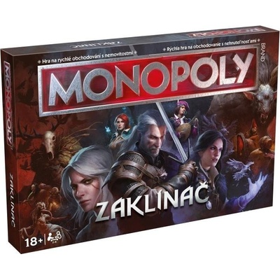Monopoly Zaklínač /CZ/
